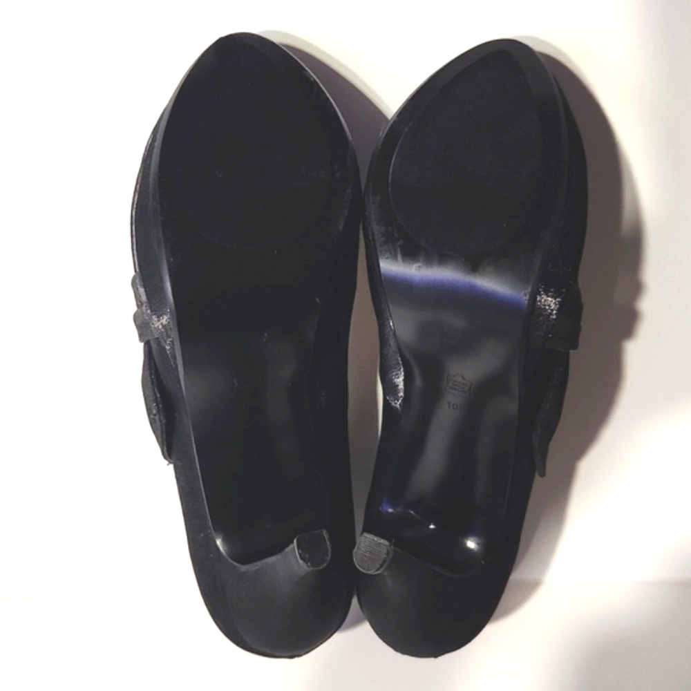 Caparros Odessa Platform Peeptoe Pumps EUC Size 10B - Picture 11 of 14
